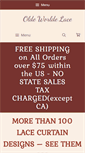 Mobile Screenshot of oldeworldelace.com
